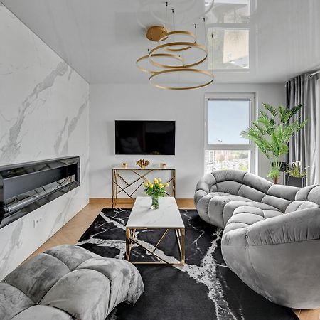 Luxury Voyager - Sea View Apartment Gdansk Luaran gambar