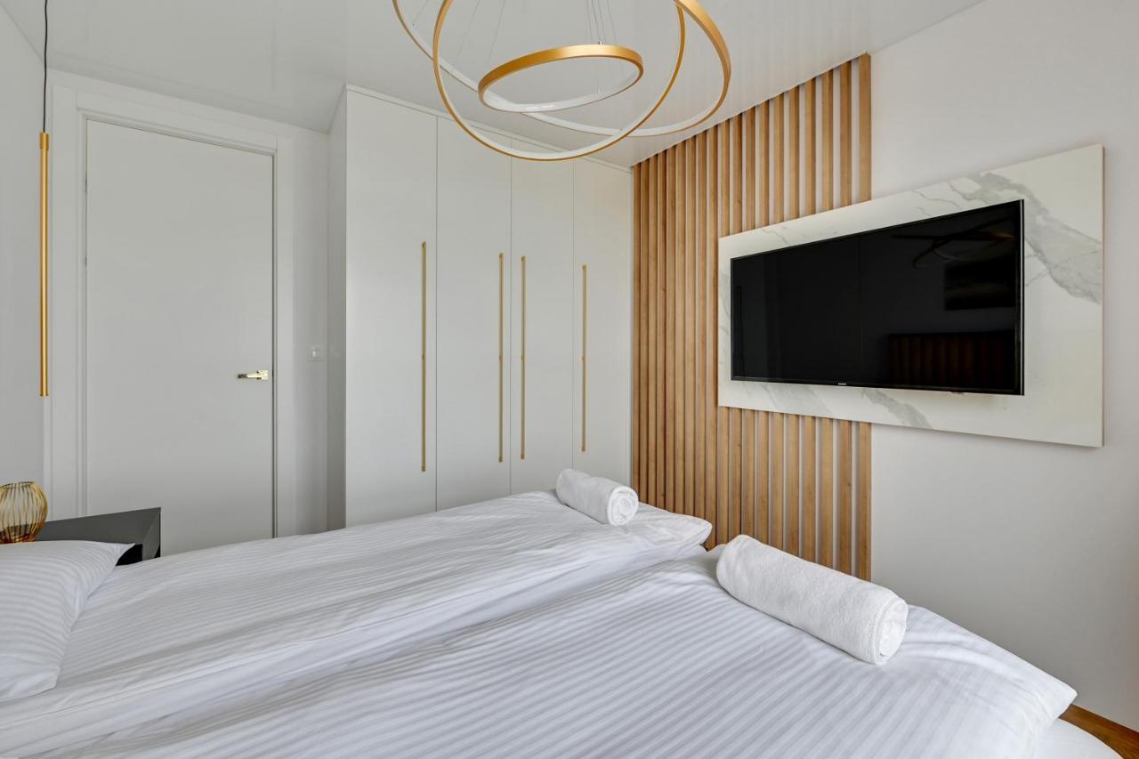 Luxury Voyager - Sea View Apartment Gdansk Luaran gambar