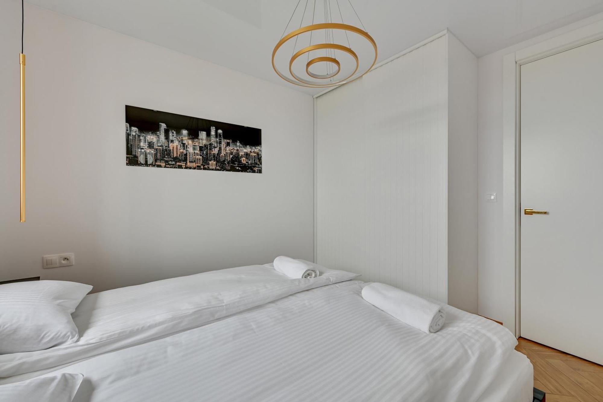 Luxury Voyager - Sea View Apartment Gdansk Luaran gambar