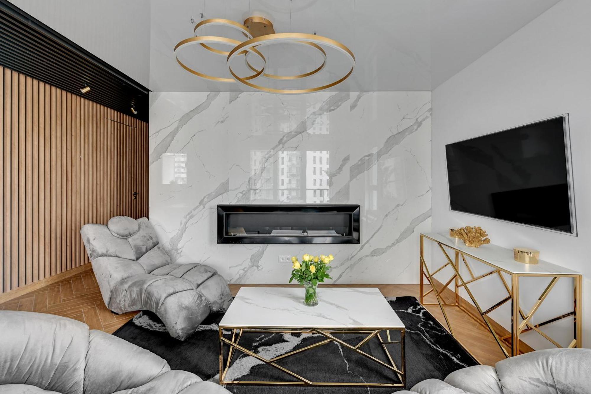 Luxury Voyager - Sea View Apartment Gdansk Luaran gambar