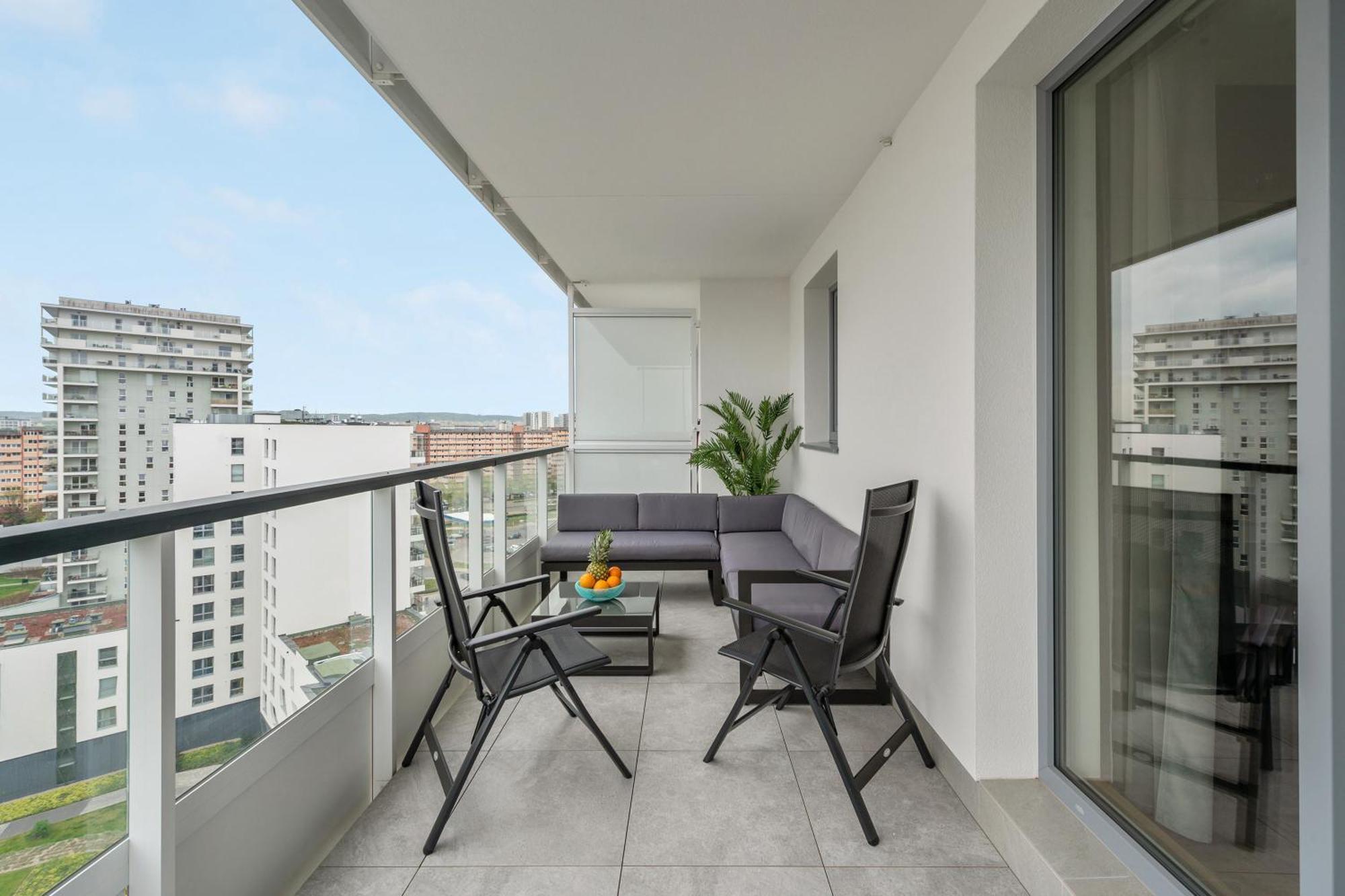 Luxury Voyager - Sea View Apartment Gdansk Luaran gambar