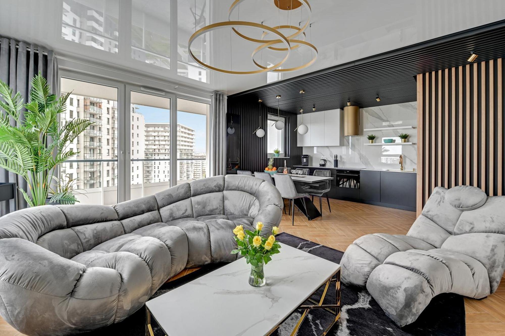 Luxury Voyager - Sea View Apartment Gdansk Luaran gambar